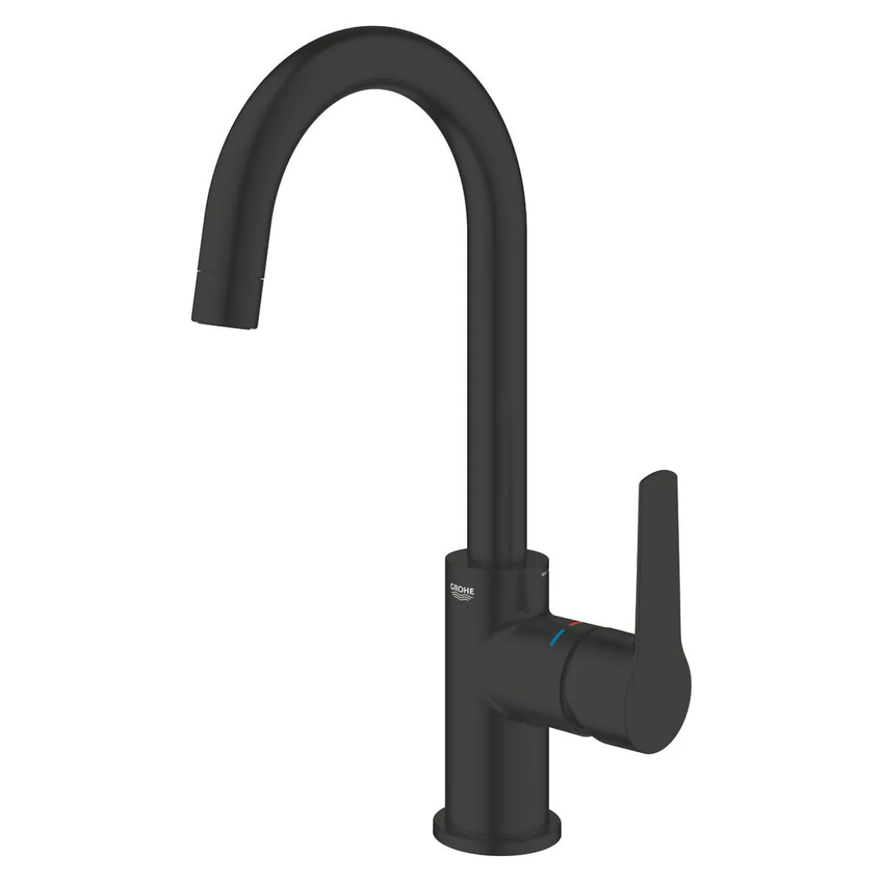 Grohe start l servantbatteri matt sort