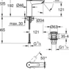 Grohe start m servantbatteri m/pop-up matt sort