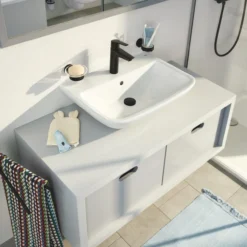 Grohe start m servantbatteri m/pop-up matt sort