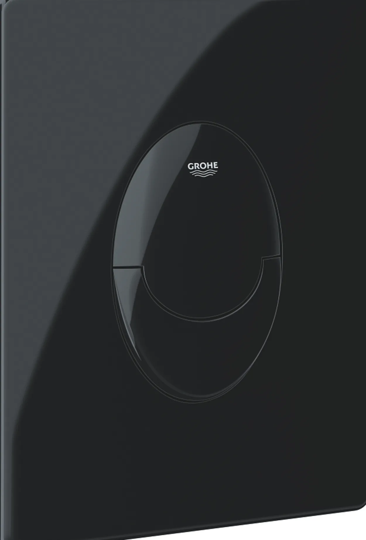 Grohe start trykkplate sort høyglans