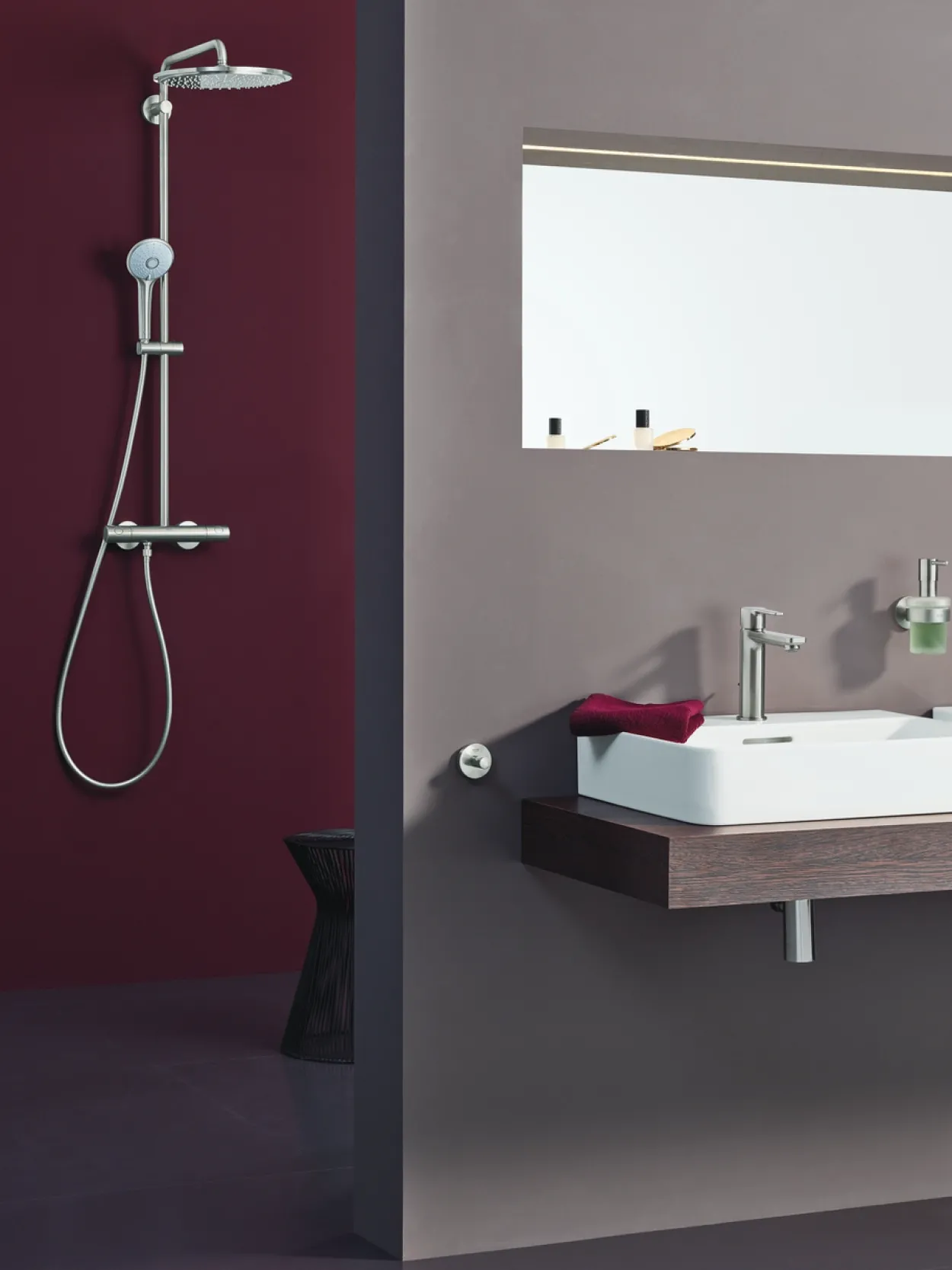 Grohe supersteel dusjsett m/termostat