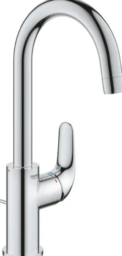 Grohe swift l servantbatteri m/oppløft & kaldstart krom