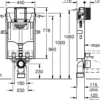 Grohe uniset ramme til wc m/sisterne