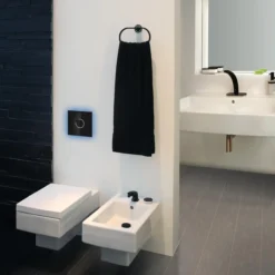 Grohe veris light trykkplate velvet black