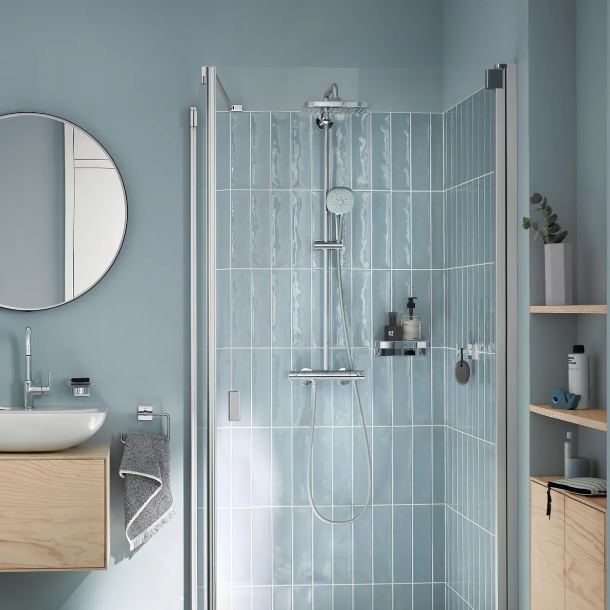 Grohe vitalio comfort 250 dusjsystem krom