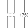 Grohe vitalioflex comfort dusjslange 1750mm krom