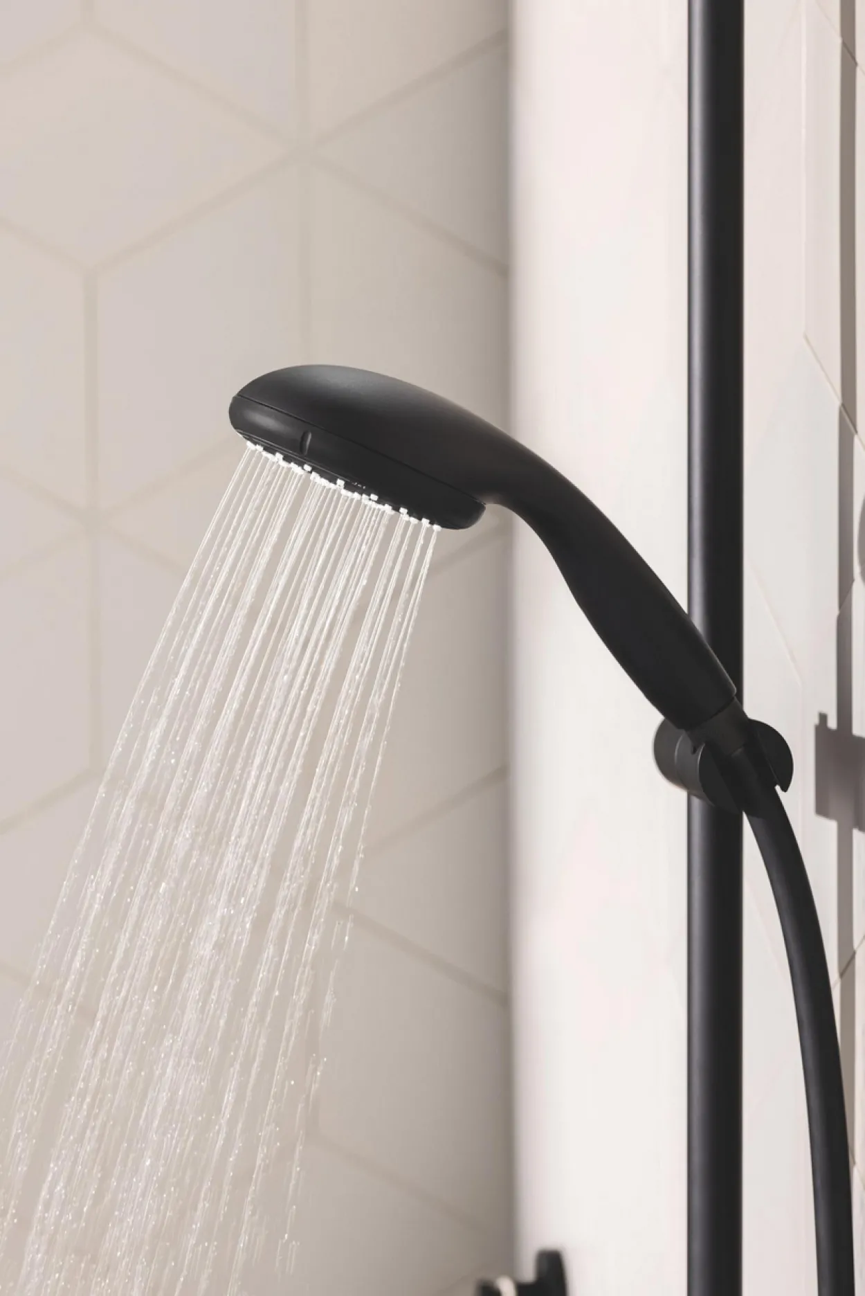 Grohe vitalio start 250 dusjsystem round sort/24