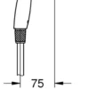 Grohe vitalio start 110 ii hånddusj m/slange 7,4l krom