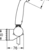 Grohe vitalio start 110 iii hånddusjsett justerbar 7,4l krom