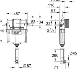 Grohe watersaving sisterne