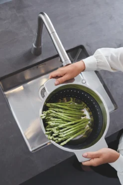 Grohe zedra smartcontrol kjøkkenarmatur m/uttrekkbar tut supersteel