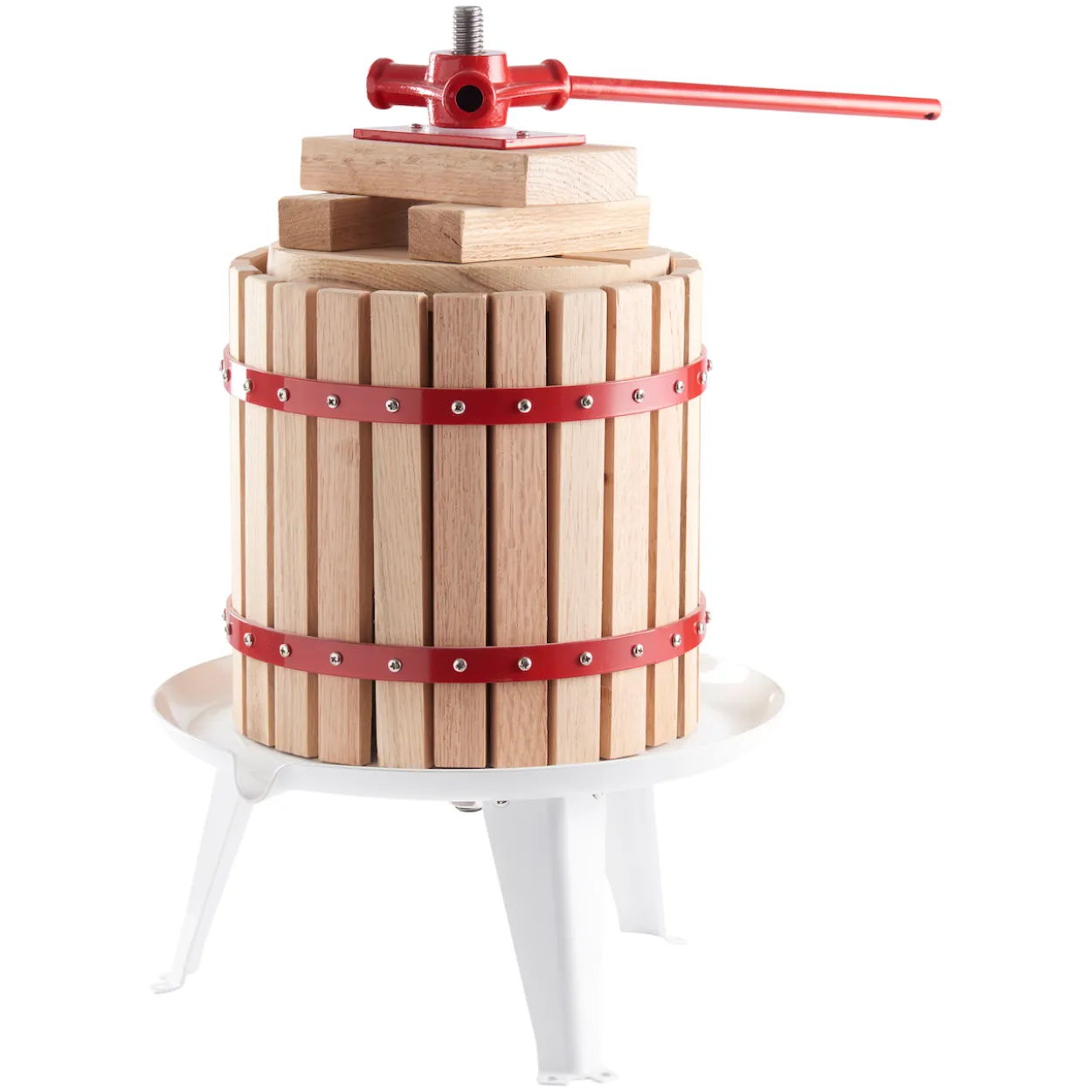 Grouw fruktpresse 12l eik