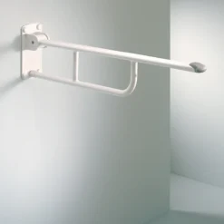 Gustavsberg armstøtte u/støtteben f/veggmontering