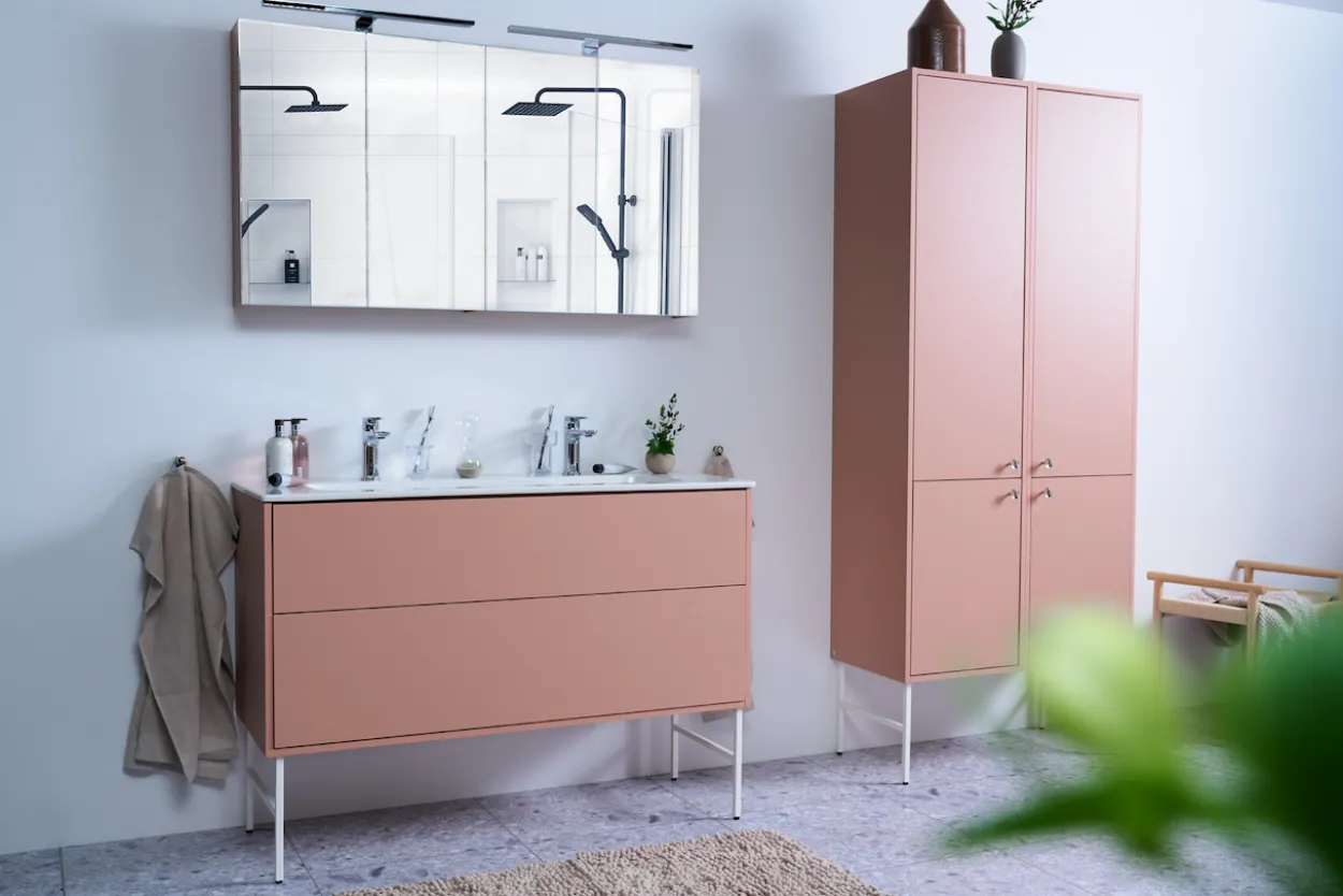 Gustavsberg artic høyskap 40x39 peach
