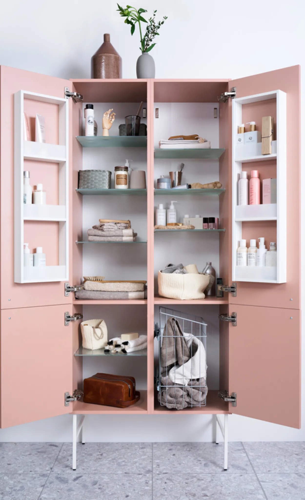 Gustavsberg artic høyskap 40x39 peach