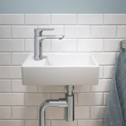 Gustavsberg artic small servant 36 cm høyre hvit