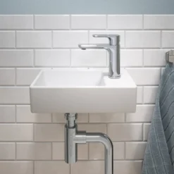 Gustavsberg artic small servant 36 cm venstre hvit