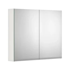 Gustavsberg artic speilskap 80 hvit m/underbelysning & stikk