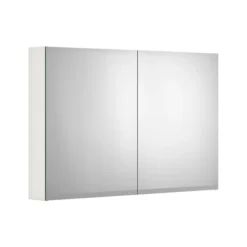 Gustavsberg artic speilskap 100 hvit m/underbelysning & stikk