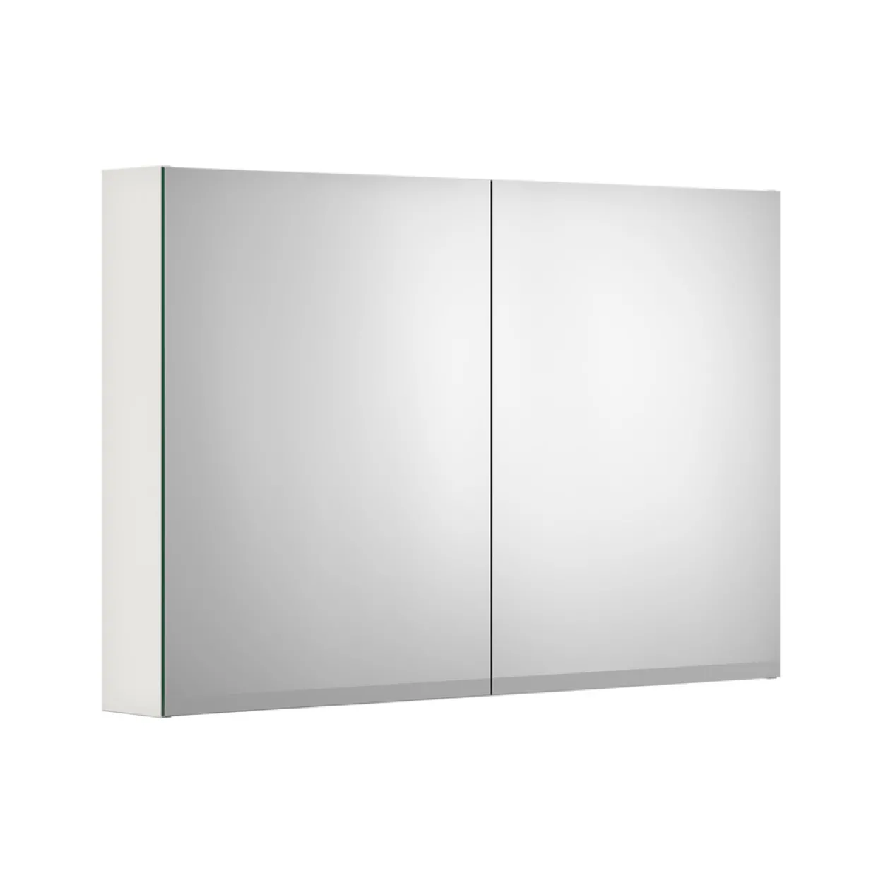 Gustavsberg artic speilskap 100 hvit m/underbelysning & stikk