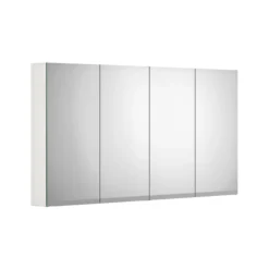 Gustavsberg artic speilskap 120 hvit m/underbelysning & stikk