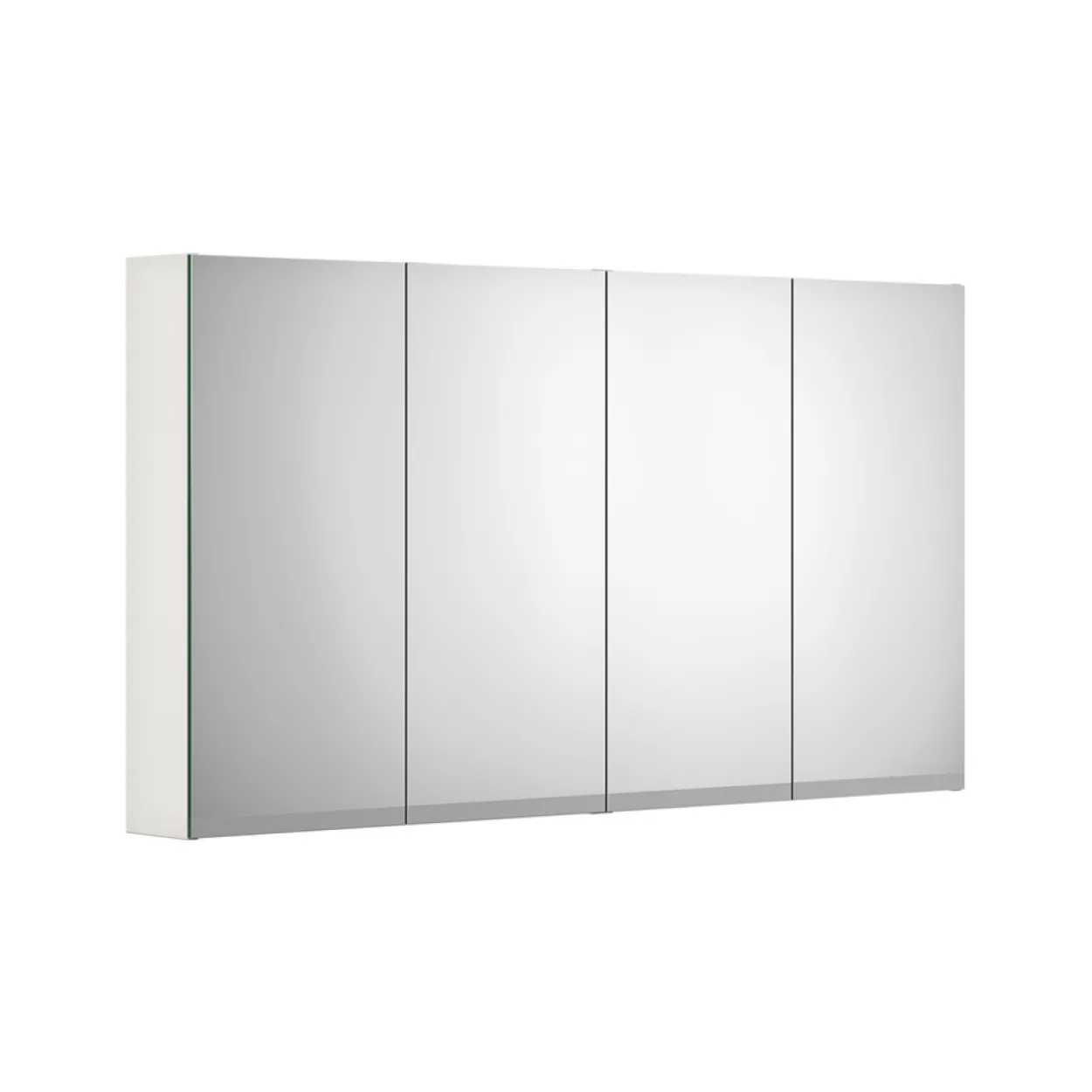 Gustavsberg artic speilskap 120 hvit m/underbelysning & stikk