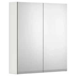 Gustavsberg artic speilskap 60 hvit m/underbelysning & stikk