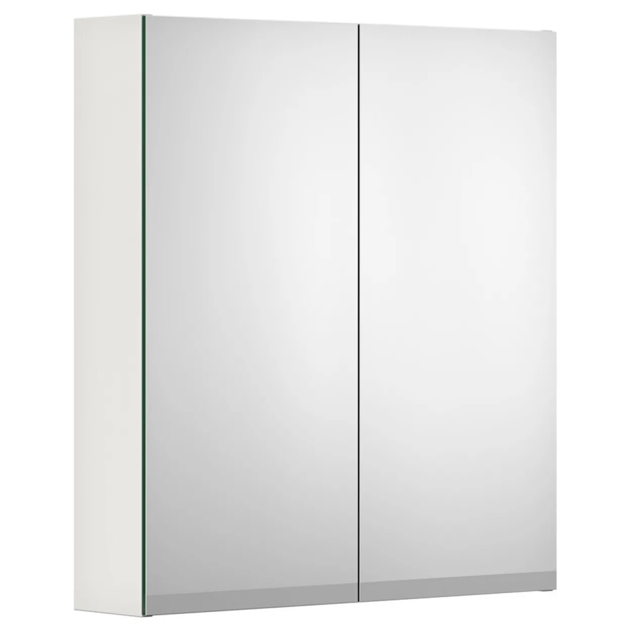 Gustavsberg artic speilskap 60 hvit m/underbelysning & stikk