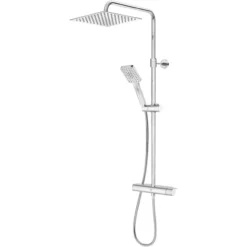 Gustavsberg estetic square takdusj m/dusjtermostat krom