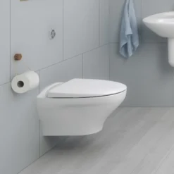 Gustavsberg estetic 8330 veggskål inkl. sete, hvit ceramicplus