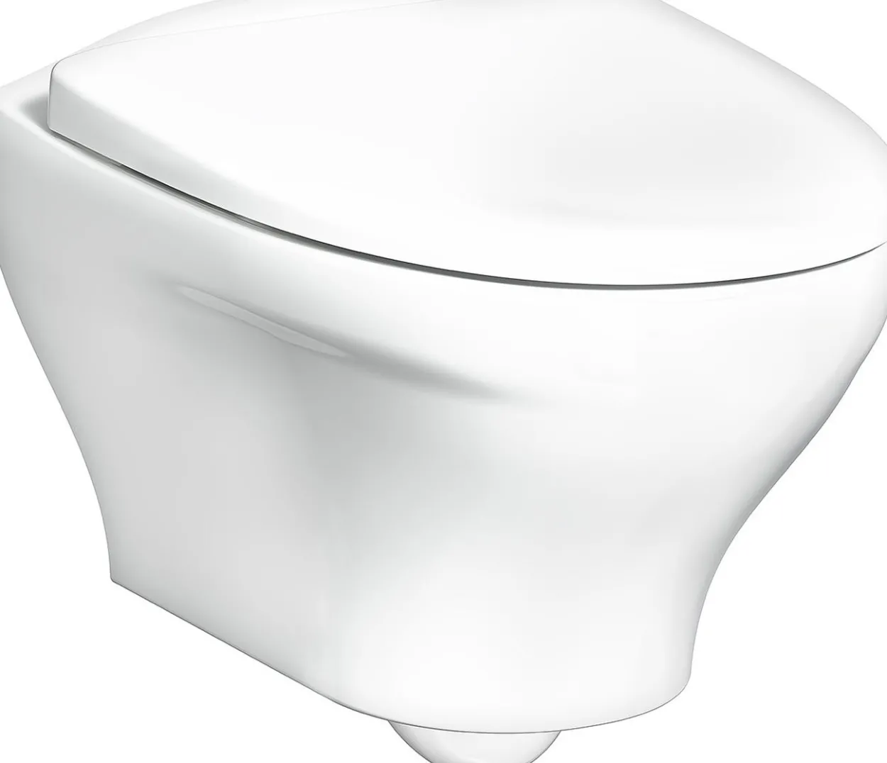 Gustavsberg estetic 8330 veggskål inkl. sete, hvit ceramicplus