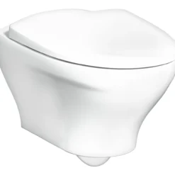 Gustavsberg estetic 8330 veggskål inkl. sete, matt hvit ceramicplus