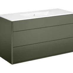 Gustavsberg graphic baderomsmøbel 100 cm grønn m/servant