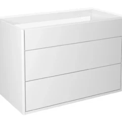 Gustavsberg graphic baderomsmøbel 80 cm hvit u/servant