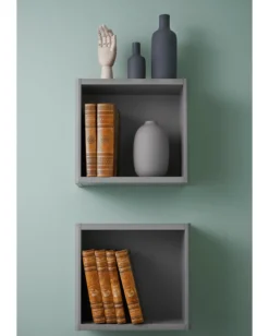 Gustavsberg graphic oppbevaringshylle 30 cm grå