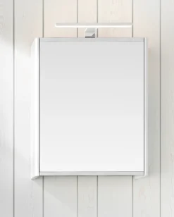 Gustavsberg graphic speilskap 45 cm hvit