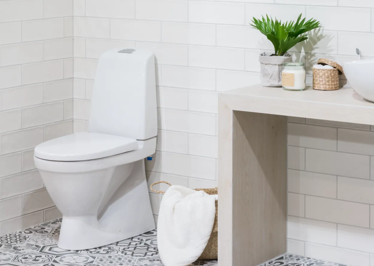 Gustavsberg nautic 1500 c+ m/skjult s-lås & hygienic flush inkl. sete, for liming