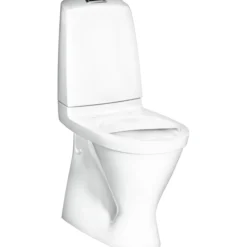 Gustavsberg nautic 1546 enkelspyling m/skjult s-lås & hygienic flush, høy modell