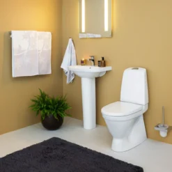 Gustavsberg nautic 1500 m/skjult s-lås & hygienic flush, for skruer