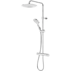 Gustavsberg nautic round takdusj m/dusjtermostat krom