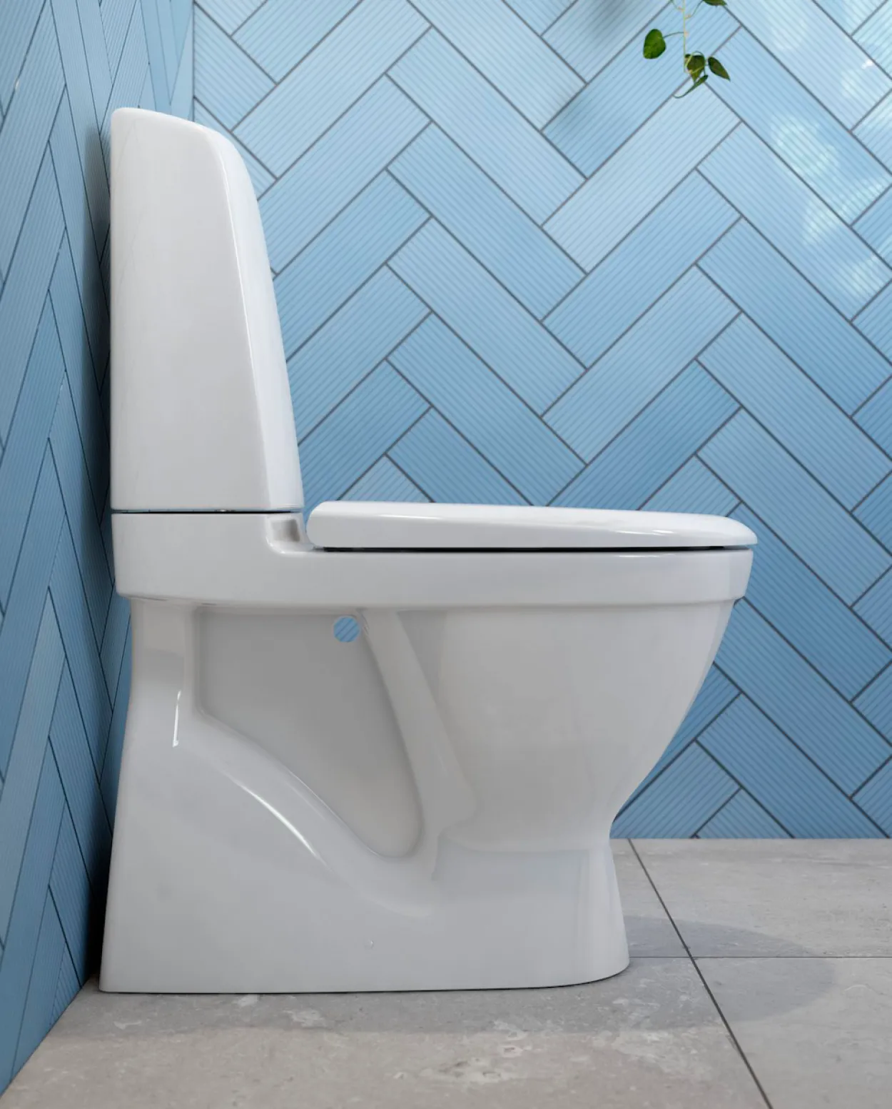 Gustavsberg nautic slimseat hardt sete m/softclose hvit