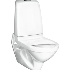 Gustavsberg nautic 1522 vegghengt toalett m/sisterne, c+ 2/4l