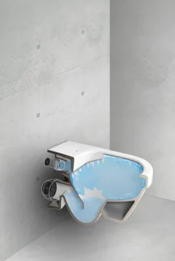 Gustavsberg veggskål 5g84 hygienic flush m/toalettsete sc/qr
