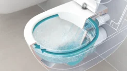 Gustavsberg veggskål 5g84 hygienic flush m/toalettsete sc/qr