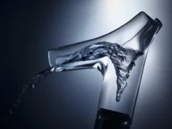 Hansgrohe axor starck v 140 servantarmatur krystallglass/krom