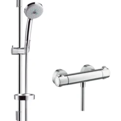 Hansgrohe ecostat croma 100 dusjsett inkl. dusjarmatur