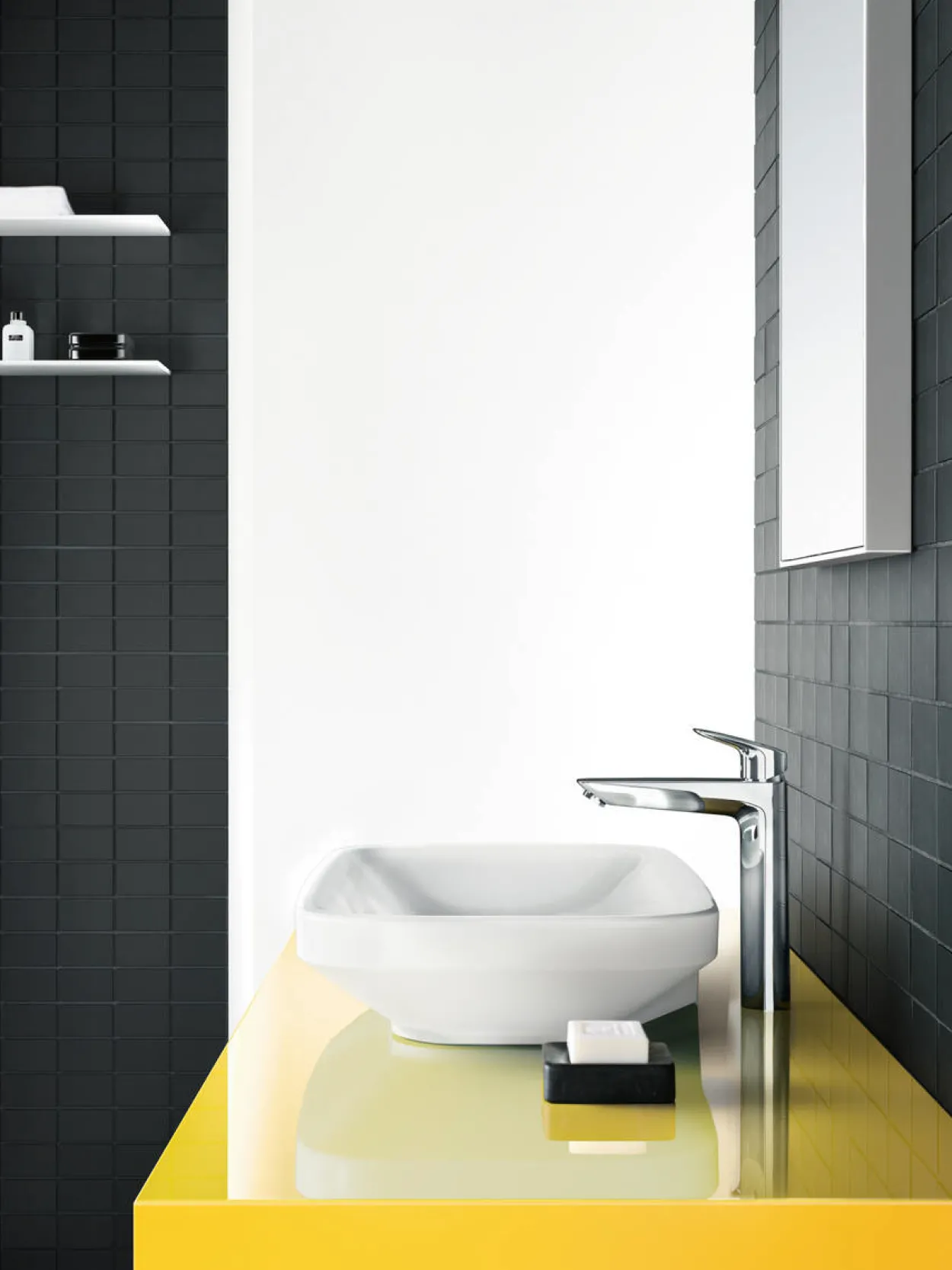 Hansgrohe logis 190 highriser servantarmatur u/bunnventil