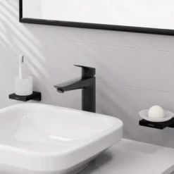 Hansgrohe logis servantbatteri 190 matt sort