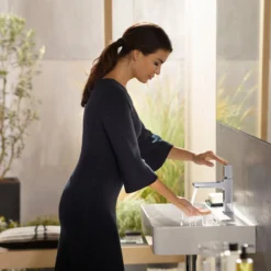 Hansgrohe metropol select 110 servantarmatur m/oppløftsventil