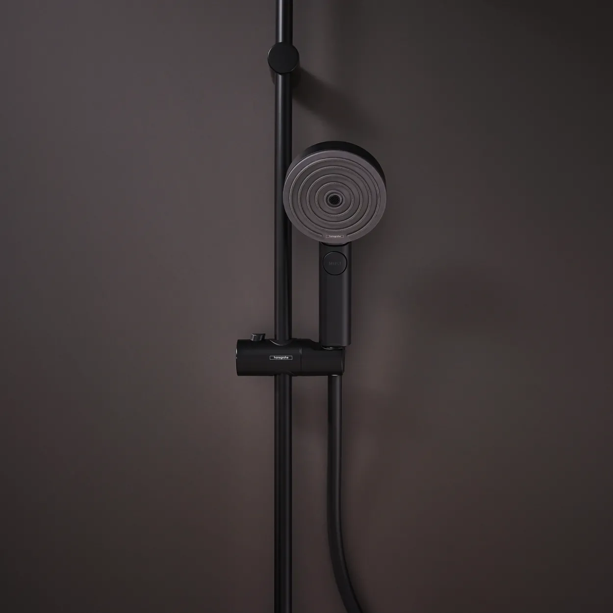 Hansgrohe pulsify select s 105 3-spray hånddusj matt sort